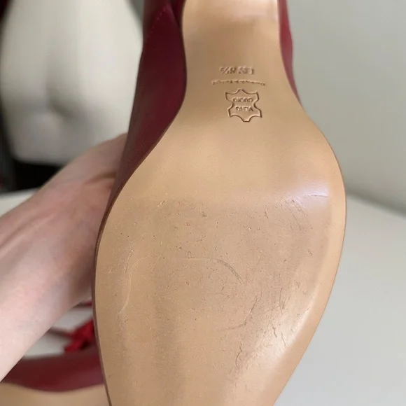 American Duchess Original Tango Boots Red Size 8 1/2 Worn Once - Picture 3 of 14